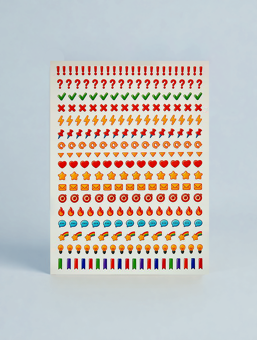 Стикерпак для планера «Эмоджи» — фото 5